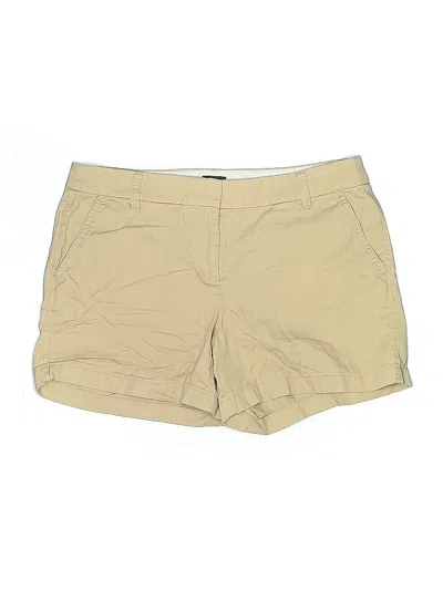 Pre-owned J.crew Factory Store Khaki Shorts In Brown