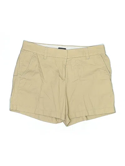 Pre-owned J.crew Factory Store Khaki Shorts In Brown