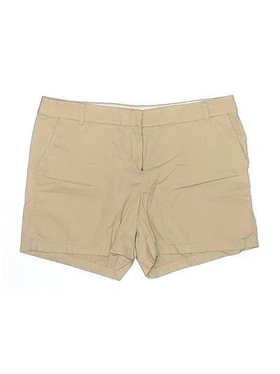 Pre-owned J.crew Factory Store Khaki Shorts In Brown