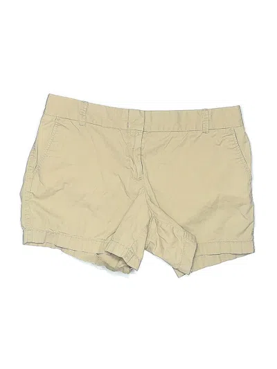 Pre-owned J.crew Factory Store Khaki Shorts In Brown