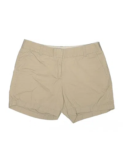 Pre-owned J.crew Factory Store Khaki Shorts In Brown