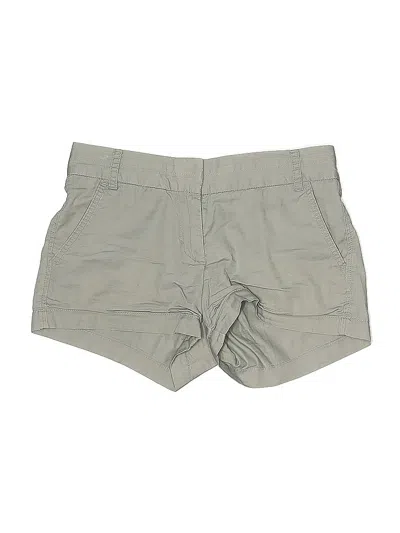 Pre-owned J.crew Factory Store Khaki Shorts In Gray
