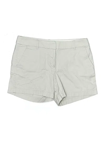 Pre-owned J.crew Factory Store Khaki Shorts In Gray