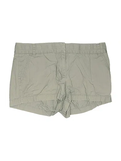 Pre-owned J.crew Factory Store Khaki Shorts In Gray