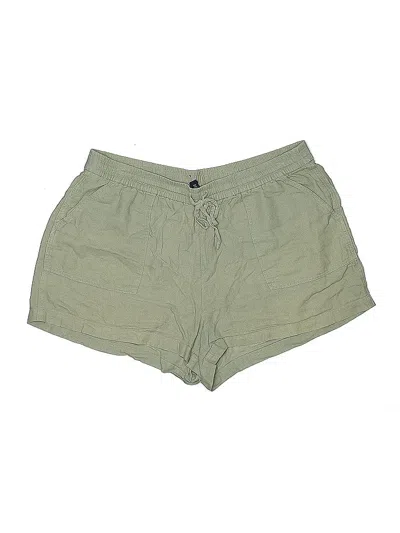 Pre-owned J.crew Factory Store Khaki Shorts In Green