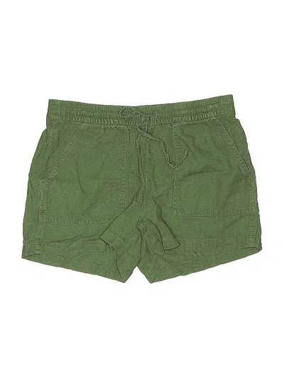 Pre-owned J.crew Factory Store Khaki Shorts In Green