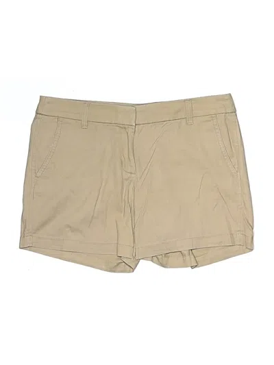 Pre-owned J.crew Factory Store Khaki Shorts In Tan