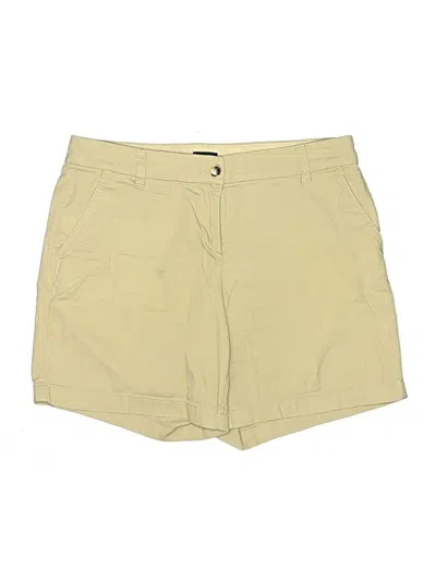 Pre-owned J.crew Factory Store Khaki Shorts In Tan