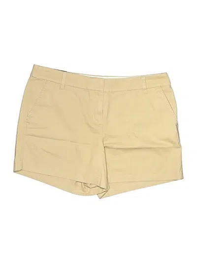 J.crew Factory Store Khaki Shorts In Tan