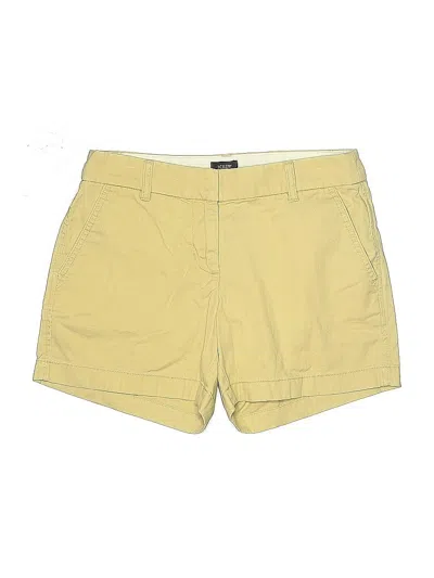 Pre-owned J.crew Factory Store Khaki Shorts In Yellow