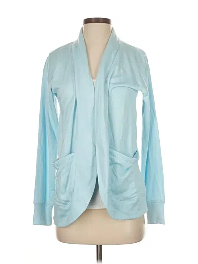 Pre-owned J.crew Factory Store Kimono In Blue