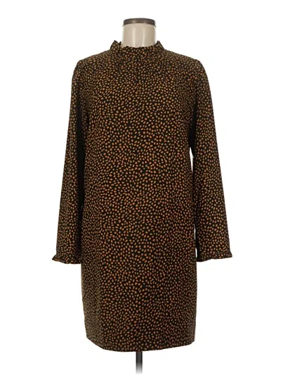 Pre-owned J.crew Factory Store Kimono In Brown