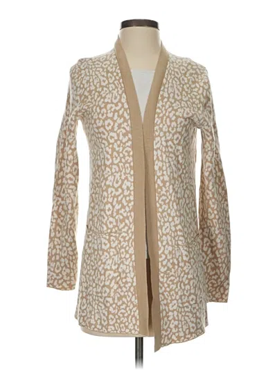 Pre-owned J.crew Factory Store Kimono In Brown