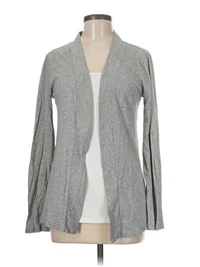 Pre-owned J.crew Factory Store Kimono In Gray