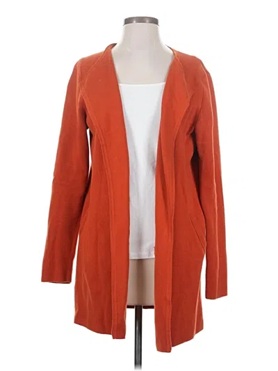 Pre-owned J.crew Factory Store Kimono In Orange