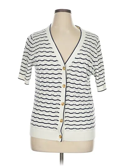 Pre-owned J.crew Factory Store Kimono In White