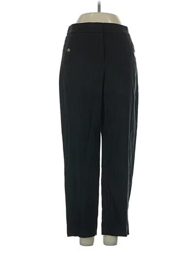 Pre-owned J.crew Factory Store Linen Pants In Black