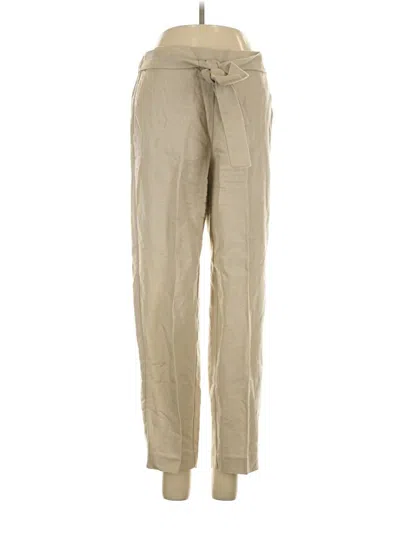 J.crew Factory Store Linen Pants In Tan
