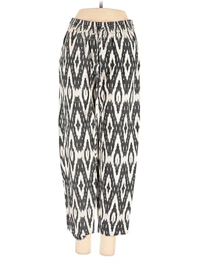 Pre-owned J.crew Factory Store Linen Pants In White