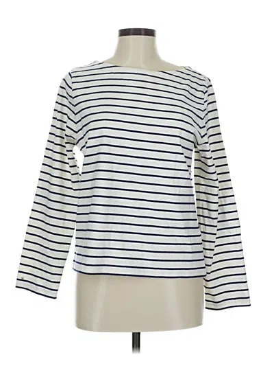 J.crew Factory Store Long Sleeve T-shirt In White