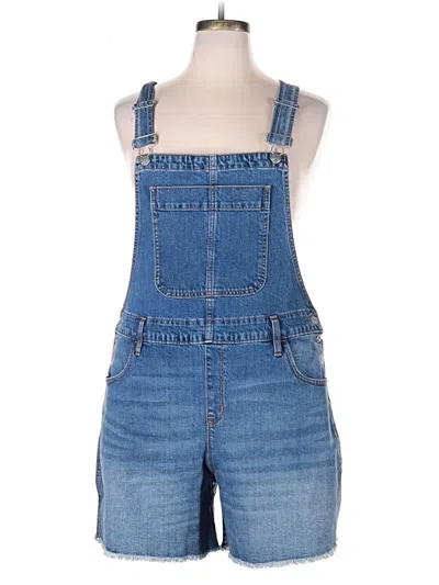 J.crew Factory Store Overalls In Blue