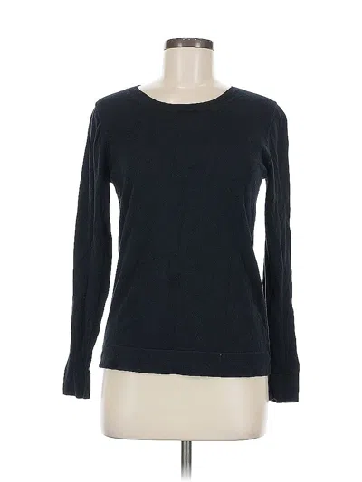 Pre-owned J.crew Factory Store Pullover Sweater In Black