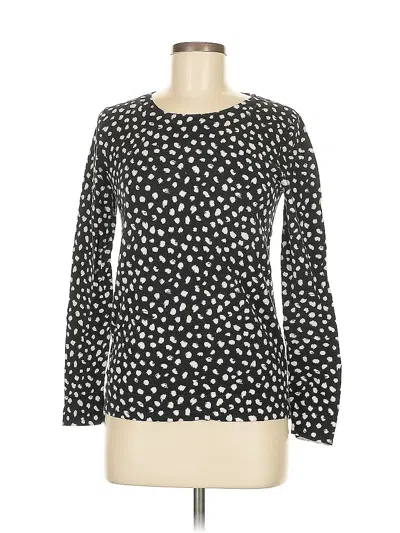 Pre-owned J.crew Factory Store Pullover Sweater In Black