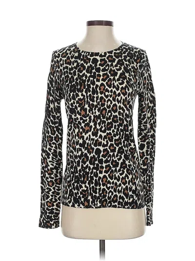 Pre-owned J.crew Factory Store Pullover Sweater In Black