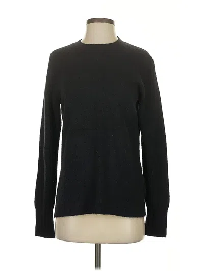 Pre-owned J.crew Factory Store Pullover Sweater In Black