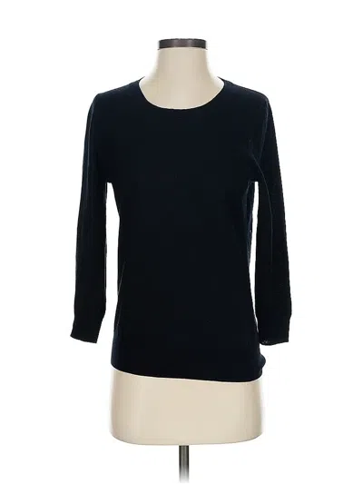 Pre-owned J.crew Factory Store Pullover Sweater In Black