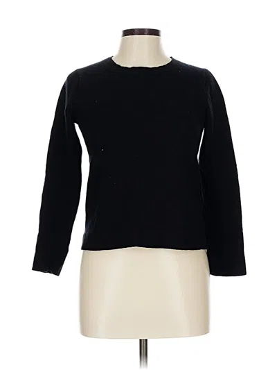 Pre-owned J.crew Factory Store Pullover Sweater In Black