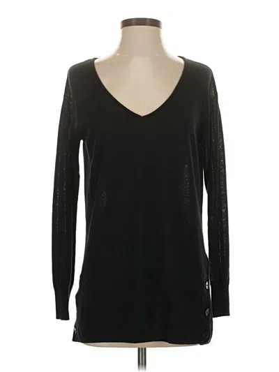 Pre-owned J.crew Factory Store Pullover Sweater In Black