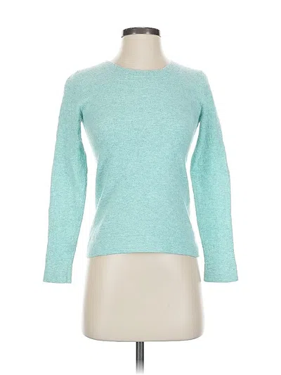 Pre-owned J.crew Factory Store Pullover Sweater In Blue