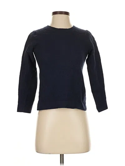 Pre-owned J.crew Factory Store Pullover Sweater In Blue