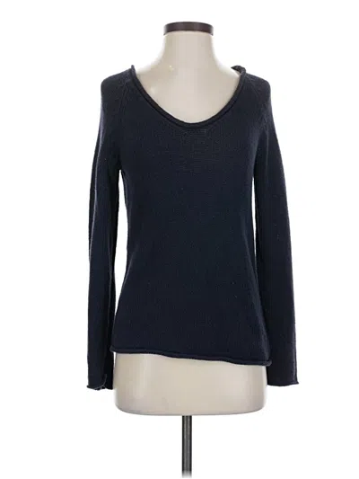 Pre-owned J.crew Factory Store Pullover Sweater In Blue