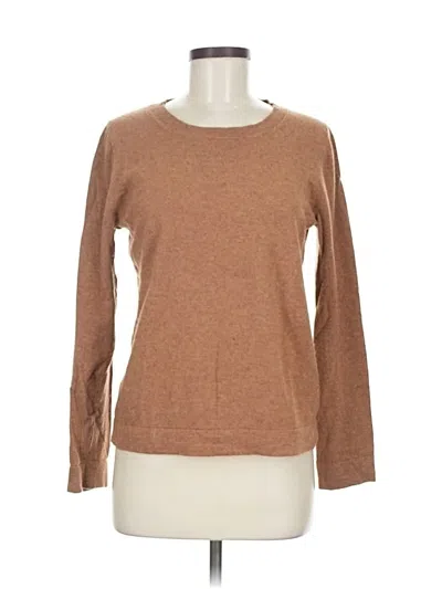 Pre-owned J.crew Factory Store Pullover Sweater In Brown