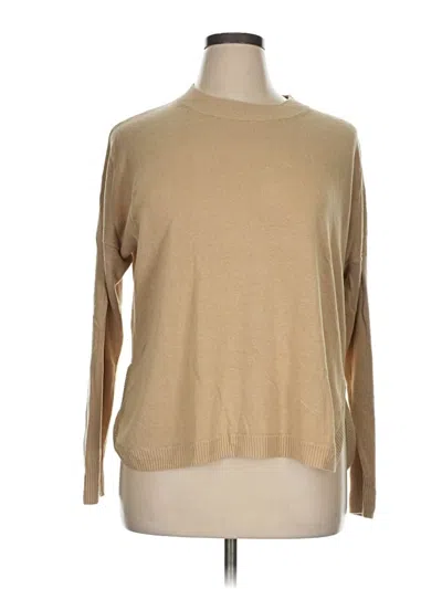 Pre-owned J.crew Factory Store Pullover Sweater In Brown