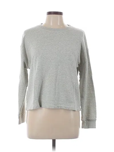 Pre-owned J.crew Factory Store Pullover Sweater In Gray