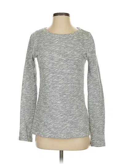 Pre-owned J.crew Factory Store Pullover Sweater In Gray