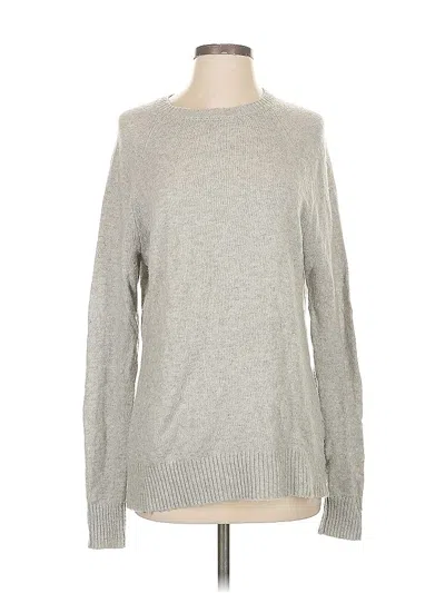 Pre-owned J.crew Factory Store Pullover Sweater In Gray