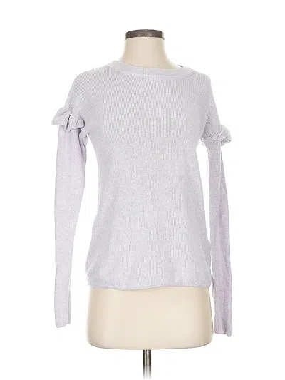 Pre-owned J.crew Factory Store Pullover Sweater In Gray