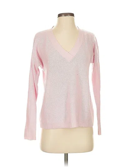 Pre-owned J.crew Factory Store Pullover Sweater In Pink