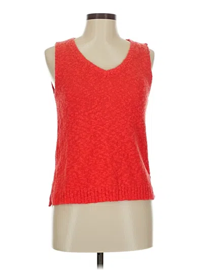J.crew Factory Store Pullover Sweater In Red