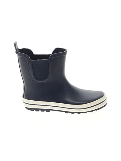 Pre-owned J.crew Factory Store Kids' Rain Boots In Blue