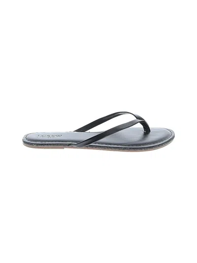 Pre-owned J.crew Factory Store Sandals In Black