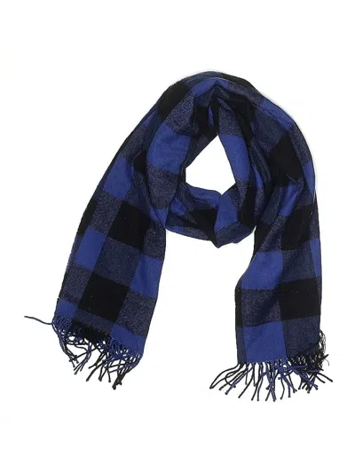 Pre-owned J.crew Factory Store Scarf In Blue