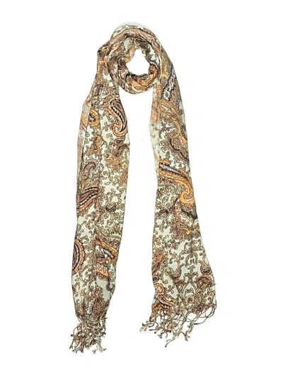 Pre-owned J.crew Factory Store Scarf In Tan