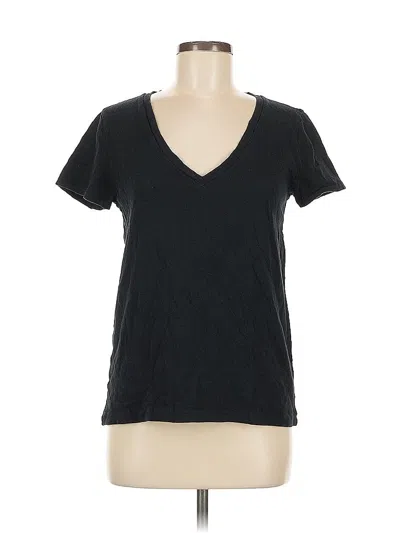 Pre-owned J.crew Factory Store Short Sleeve T-shirt In Black