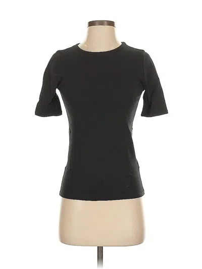 Pre-owned J.crew Factory Store Short Sleeve T-shirt In Black