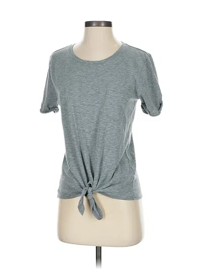 Pre-owned J.crew Factory Store Short Sleeve T-shirt In Gray